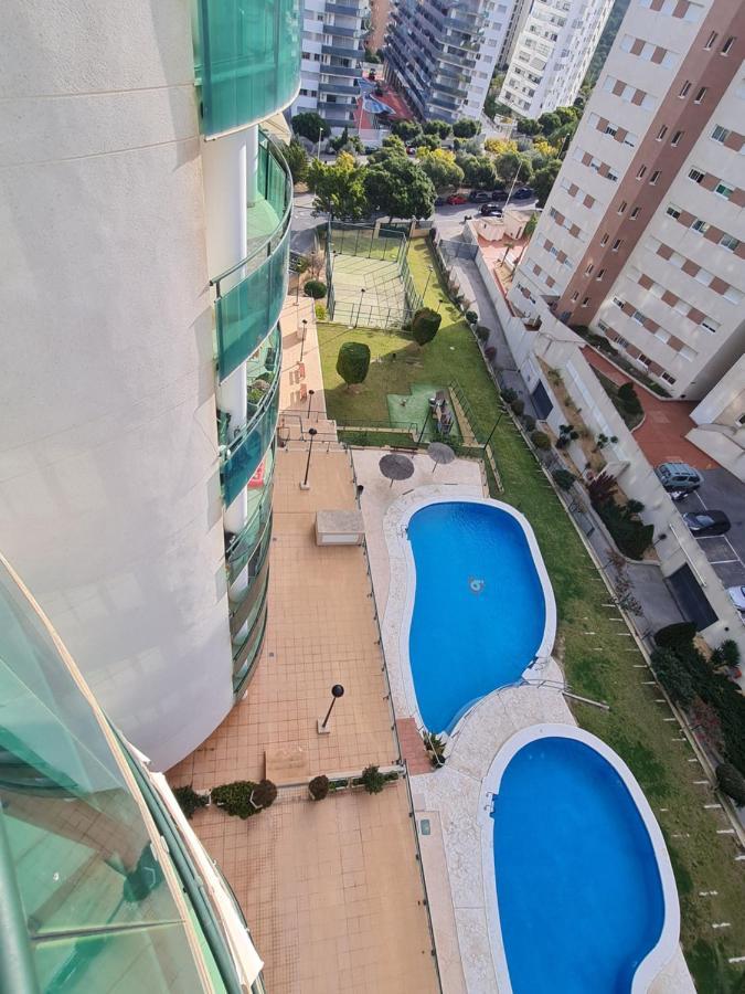 Elegant 2-Bedroom Apartment In Benidorm With Private Pool And Scenic Garden Views Кала-де-Финистрат Экстерьер фото